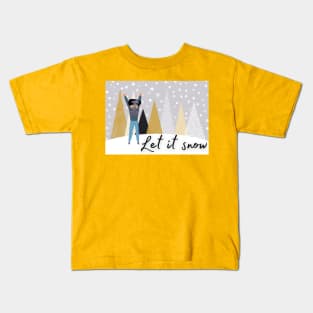 Let it Snow Kids T-Shirt